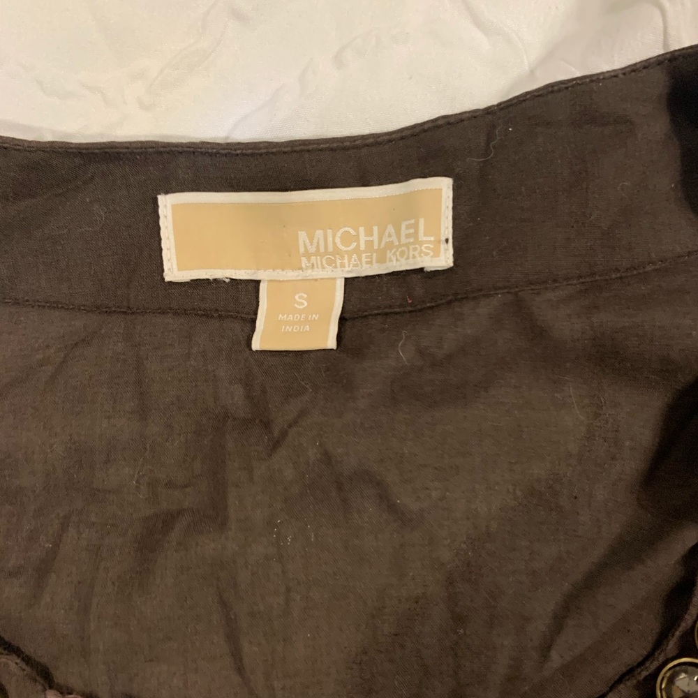 Delicate embroidery MK blouse. Used in good condition
